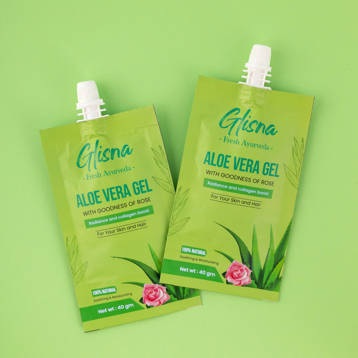 Collagen Boosting Aloe Vera Gel - Glisna