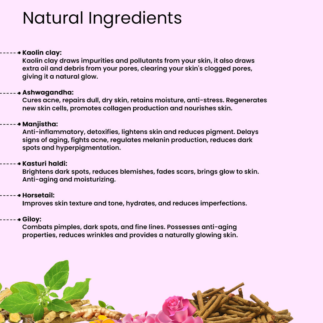 Ayur Lepa Face Pack - Glisna