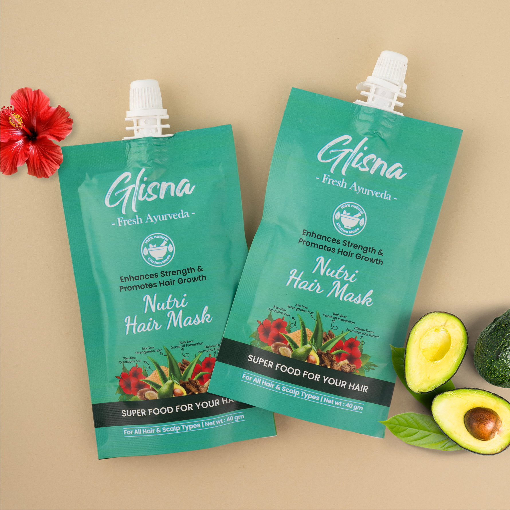 Strengthening Hair Mask - Glisna