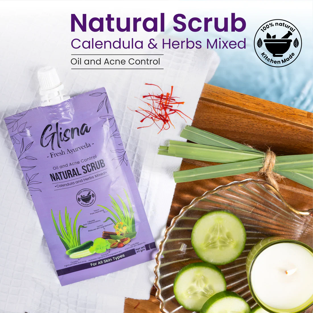Hair and skin care combo - Glisna