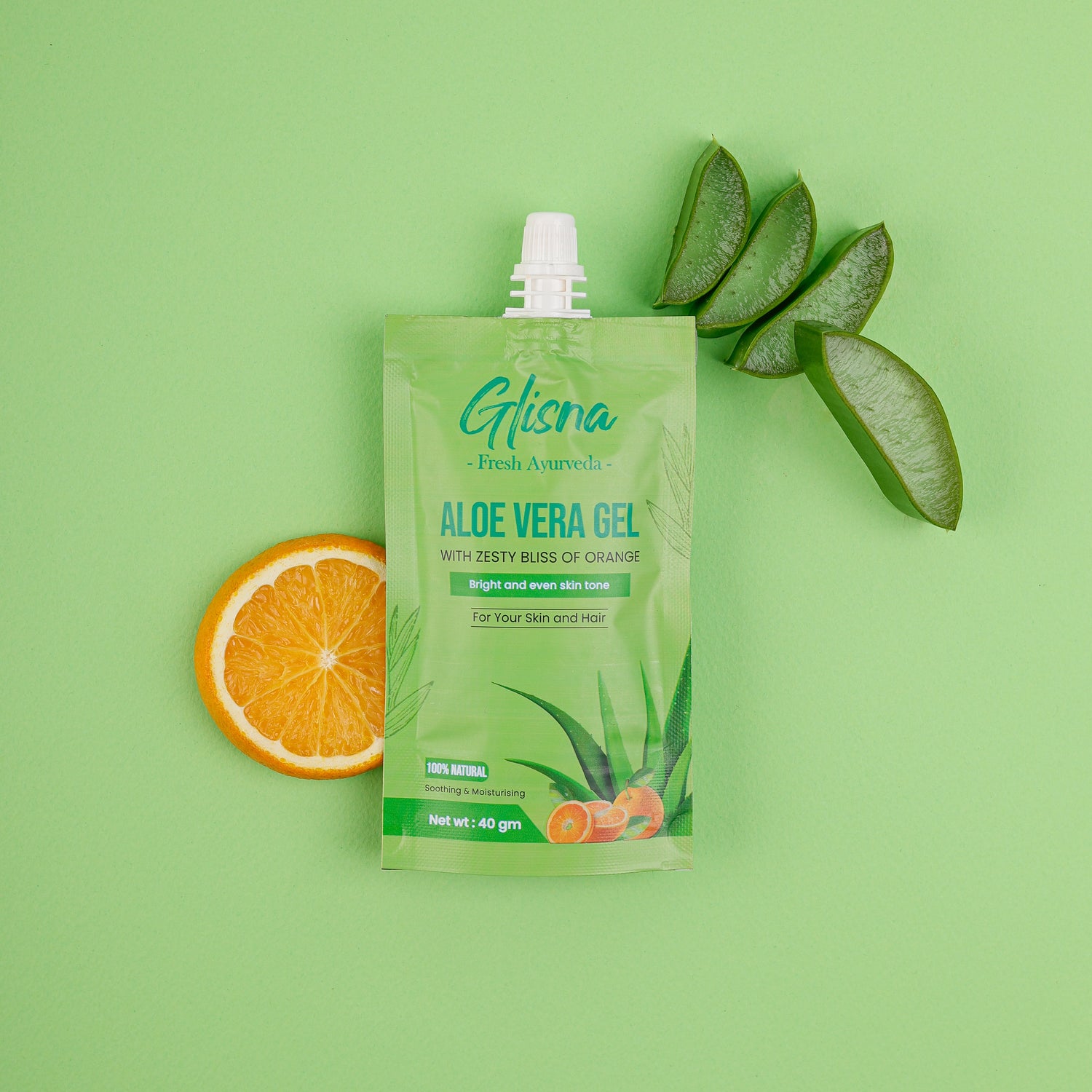 Brightening Aloe Vera Gel - Glisna