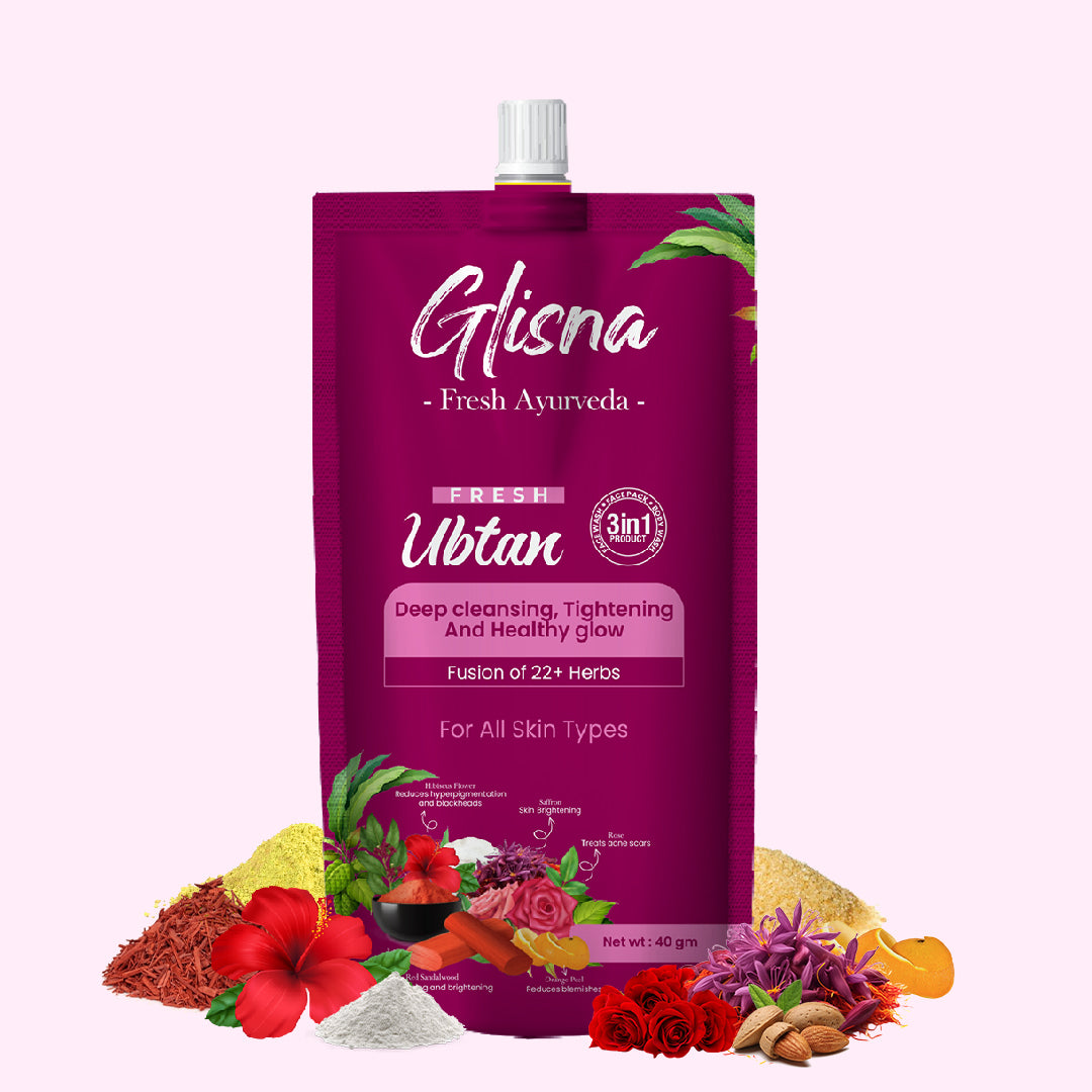 Healthy Glow Ubtan - Glisna