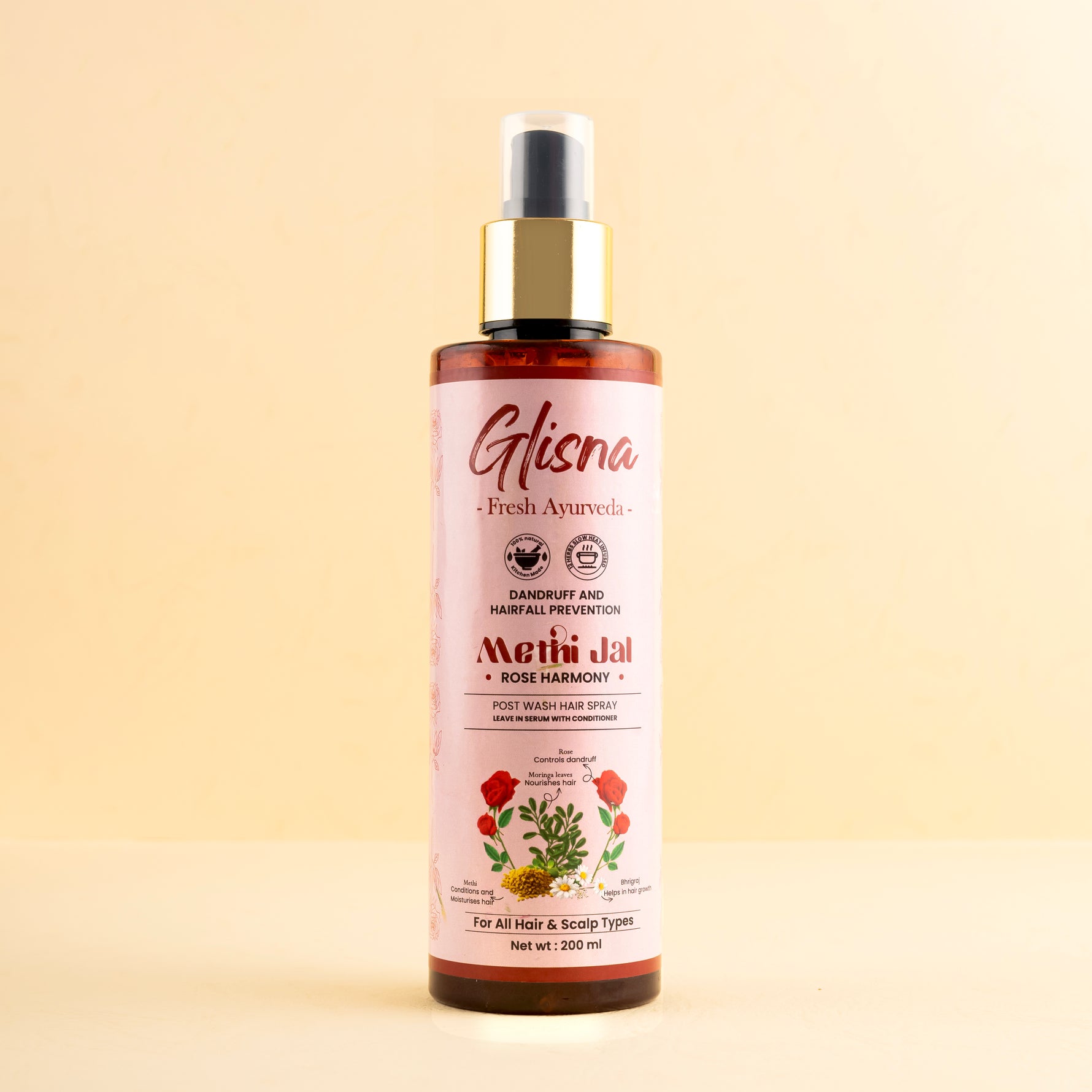 Dandruff Preventing Methi Jal - Glisna