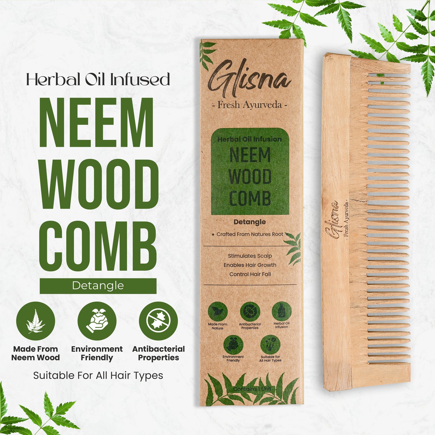 Detangling Neem Comb