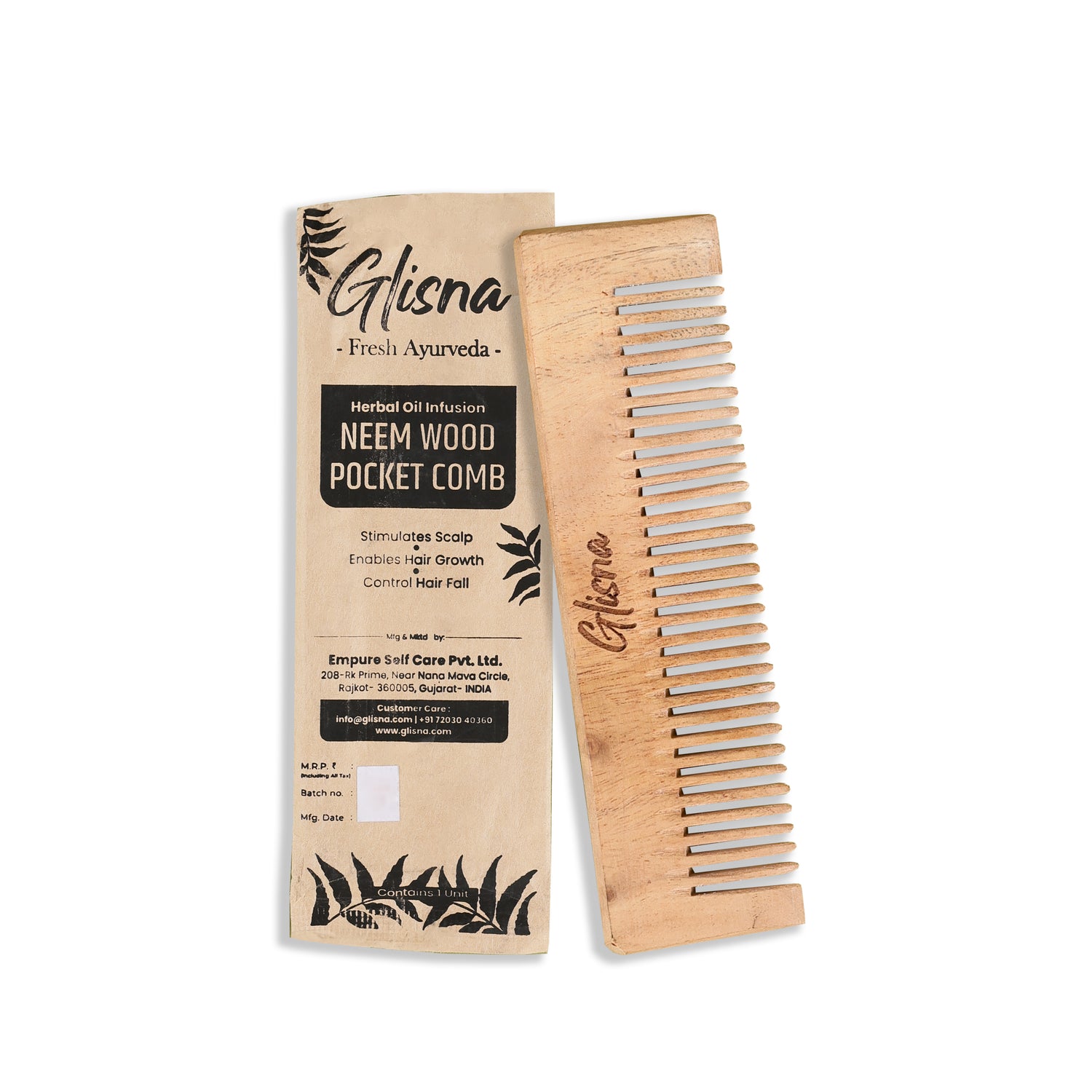 Pocket Neem Comb