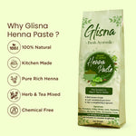 Natural Henna Paste - Glisna