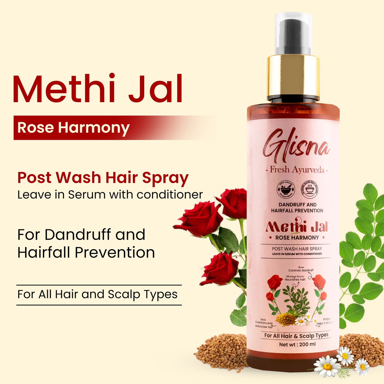 Dandruff Preventing Methi Jal