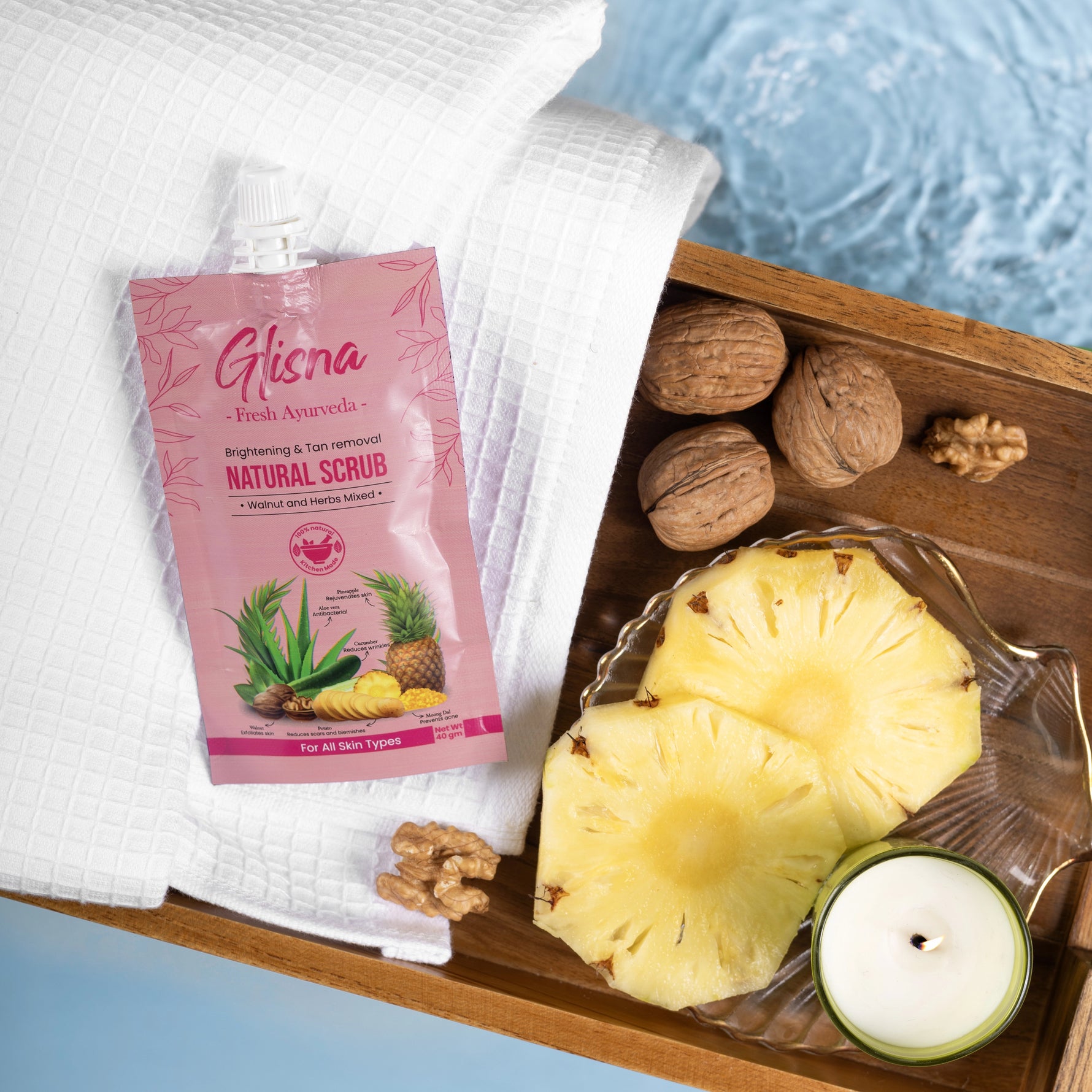 Tan Removal Scrub - Glisna