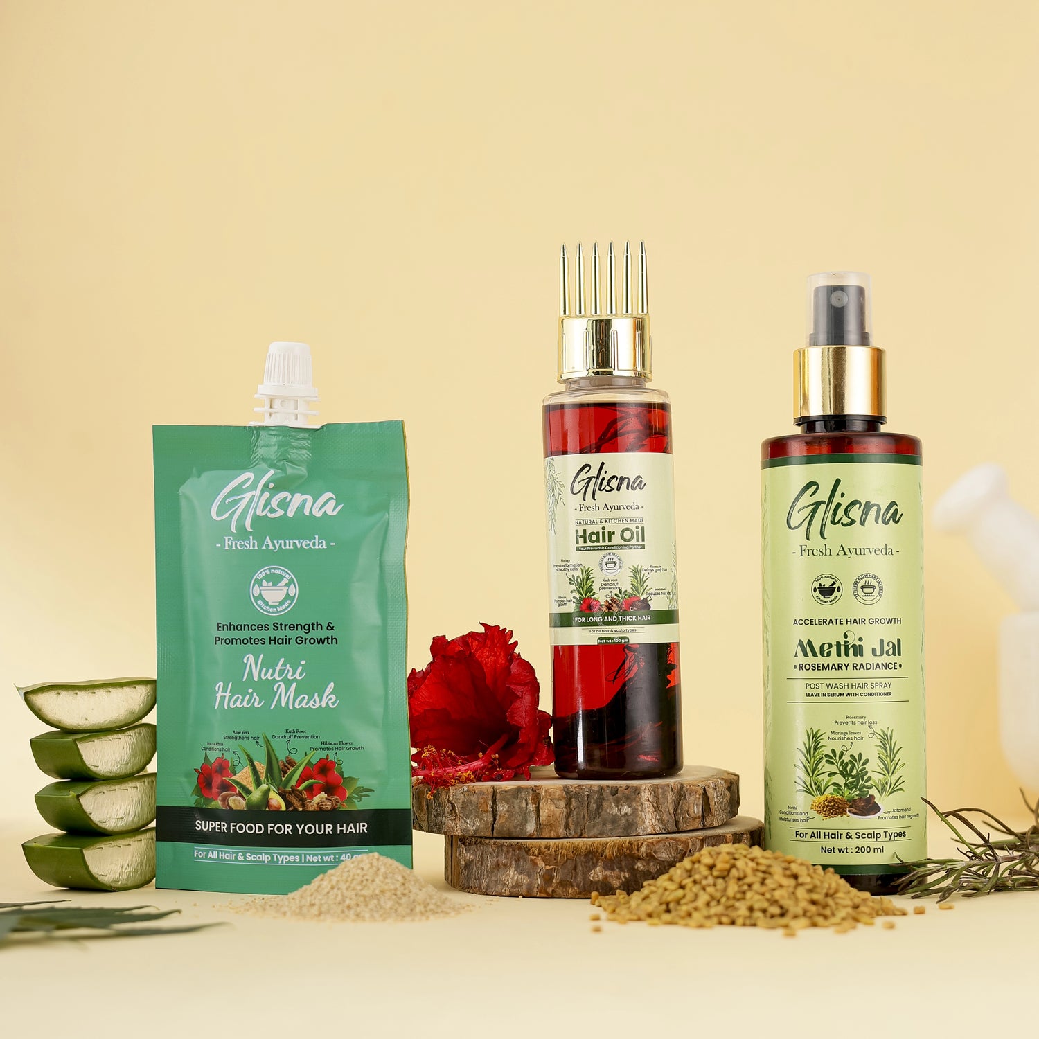 Total Hair Care Kit - Glisna