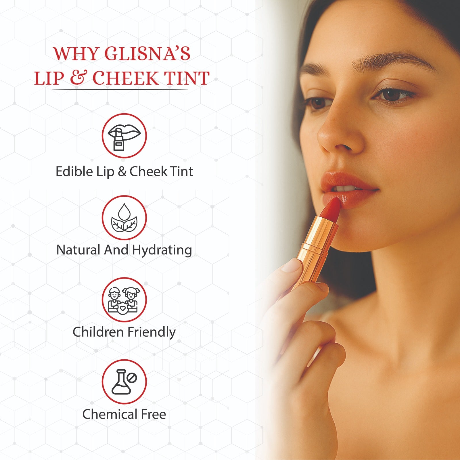 Lip & Cheek Tint - Glisna