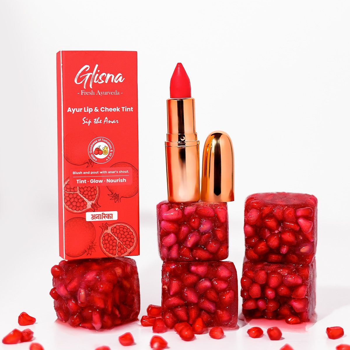 Lip & Cheek Tint - Glisna