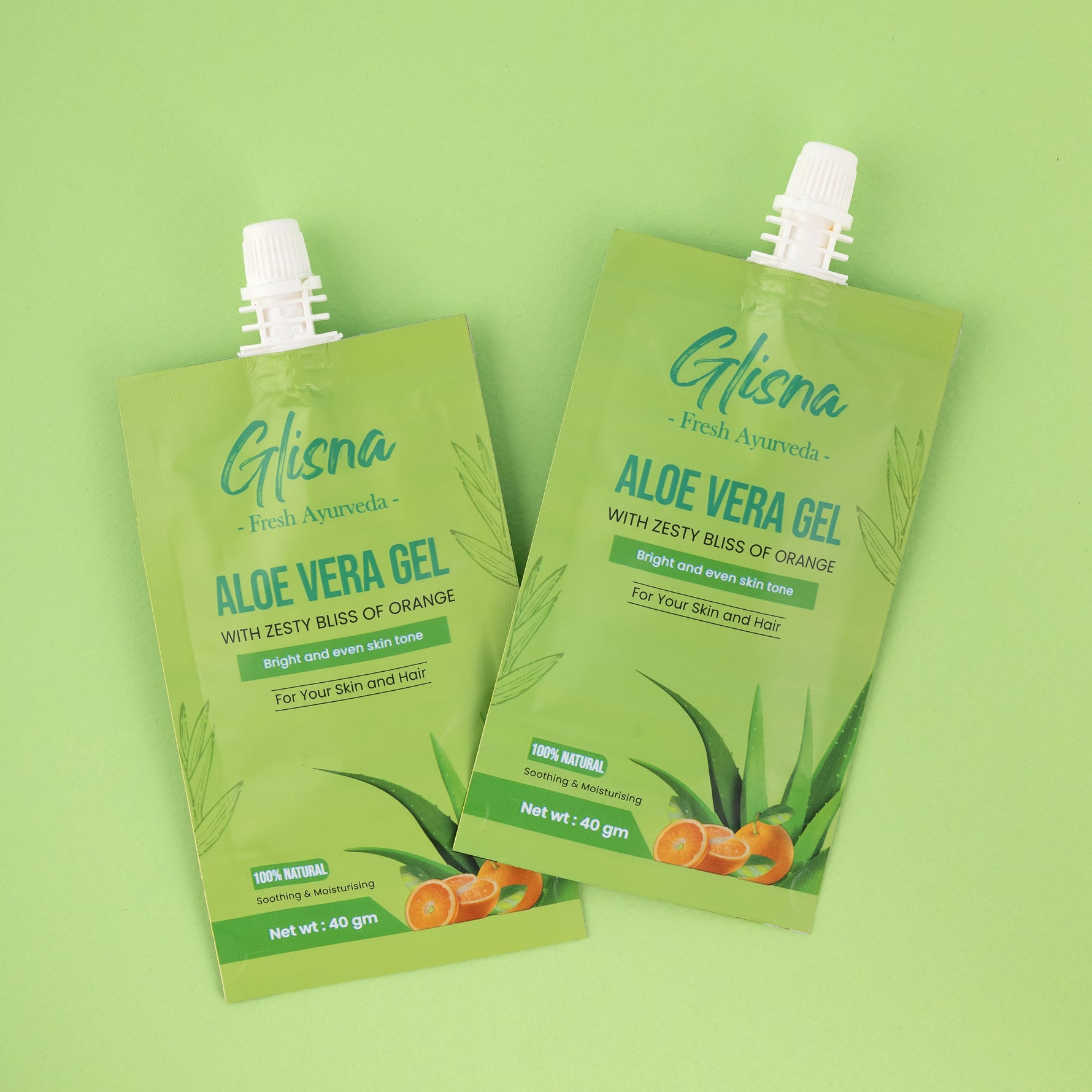 Brightening Aloe Vera Gel - Glisna