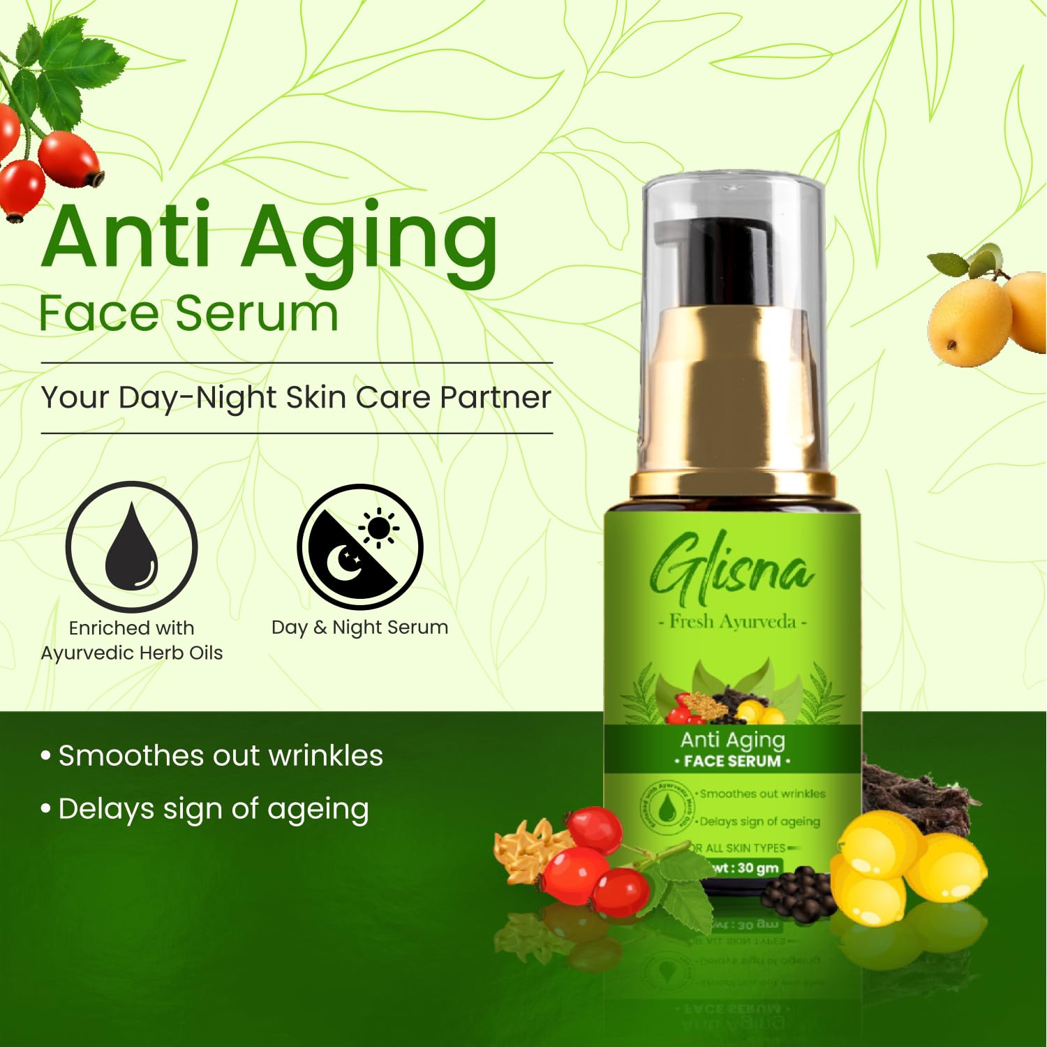 Anti-Aging Serum - Glisna
