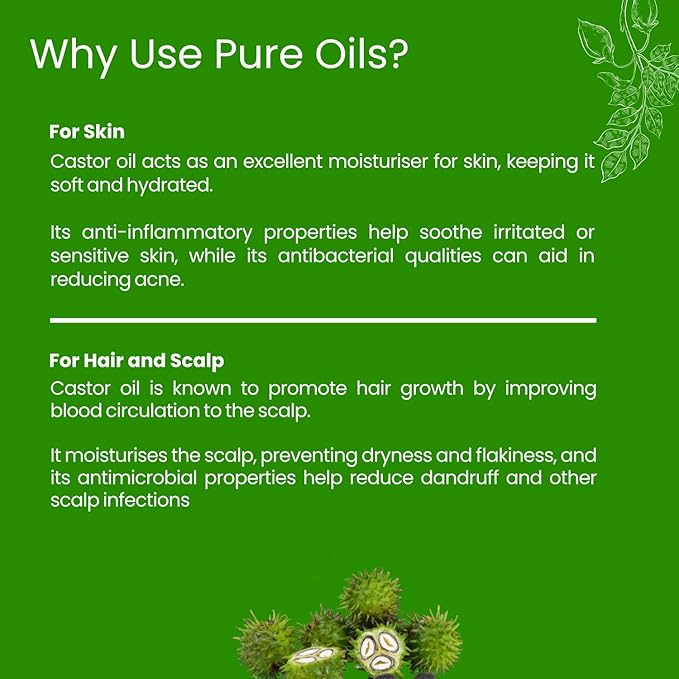 Castor Pure Oil - Glisna