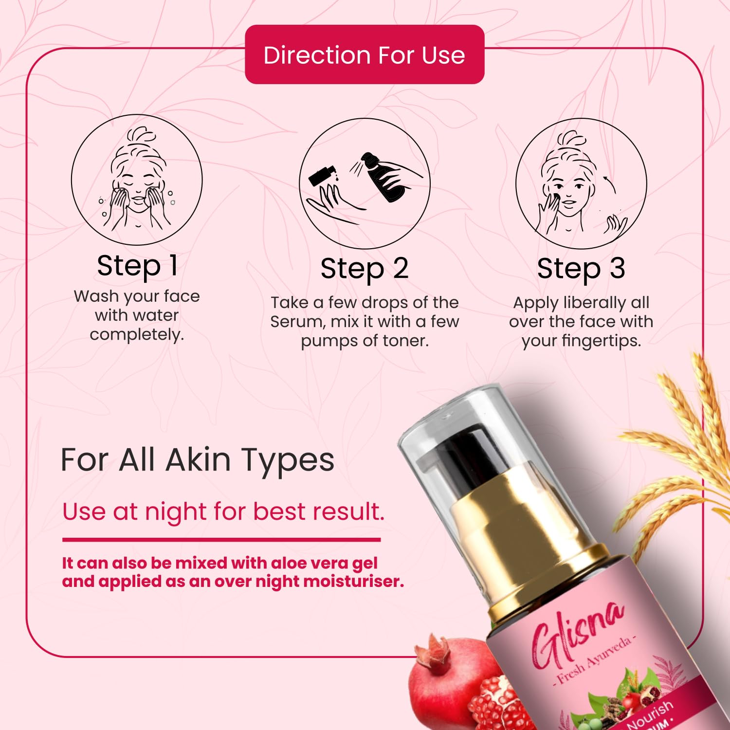 Deep Nourish Serum - Glisna