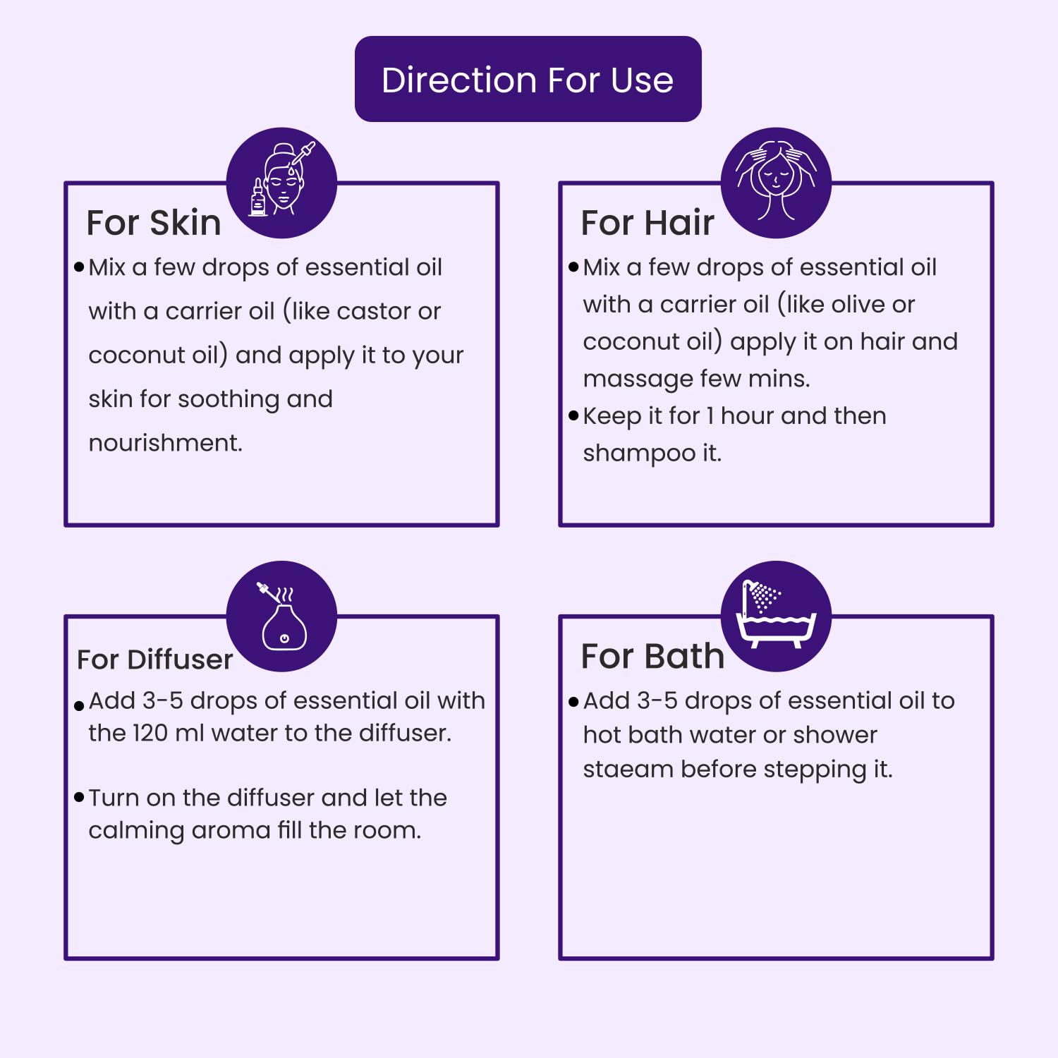 Lavender Essential Oil - Glisna