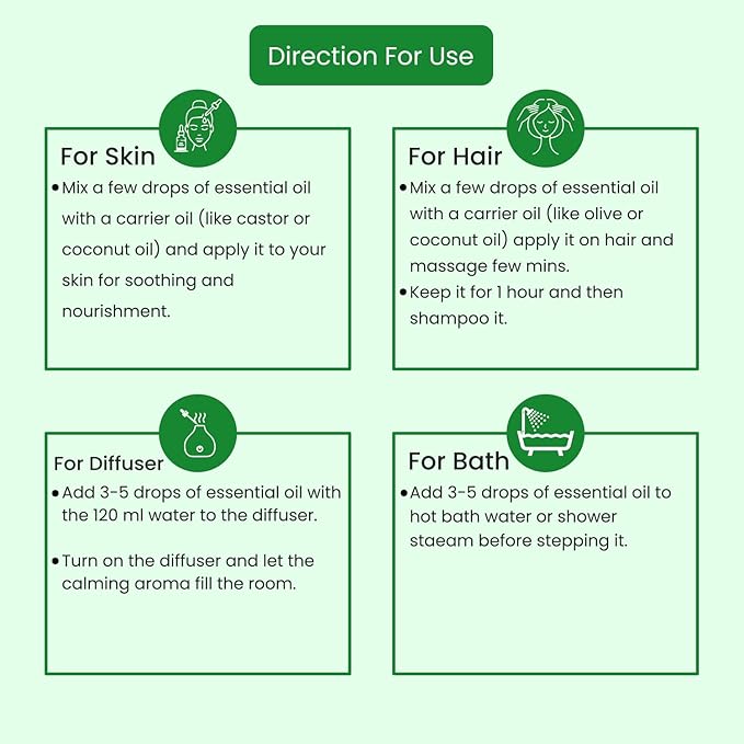 Lemongrass Essential Oil - Glisna