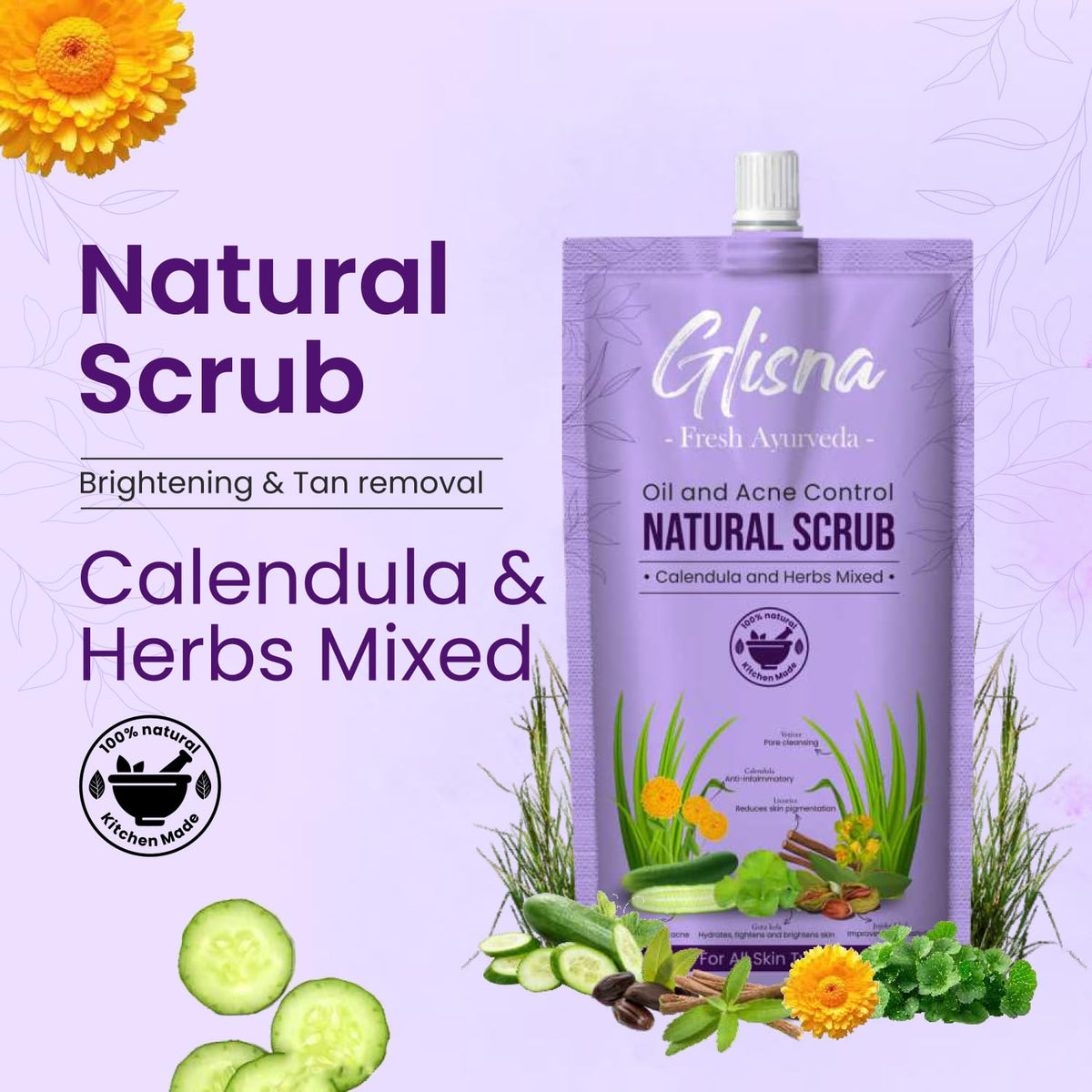 Acne Control Scrub - Glisna