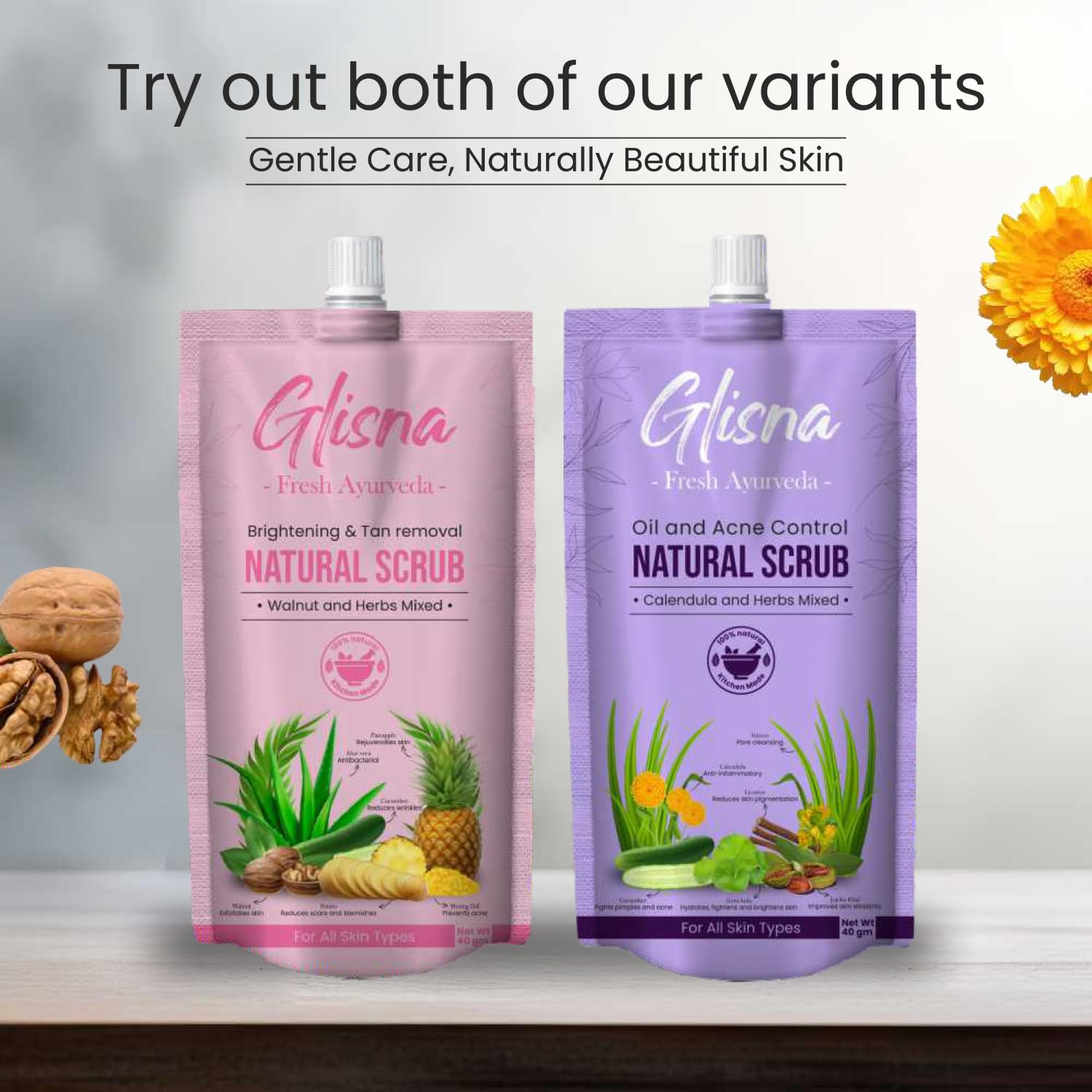 Acne Control Scrub - Glisna
