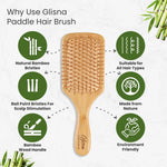 Paddel Bamboo Comb - Glisna