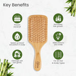 Paddel Bamboo Comb - Glisna
