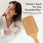 Paddel Bamboo Comb - Glisna