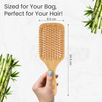 Paddel Bamboo Comb - Glisna