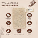 Rectangular Loofah PACK OF 2 - Glisna
