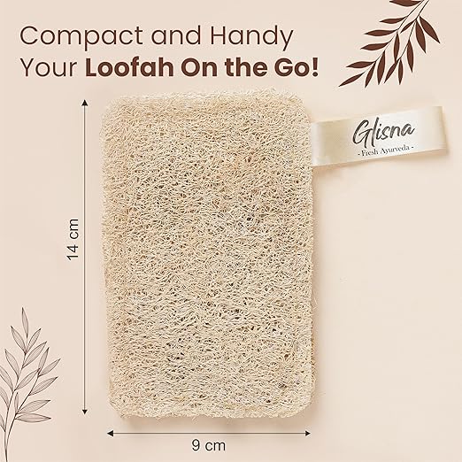 Rectangular Loofah PACK OF 2 - Glisna