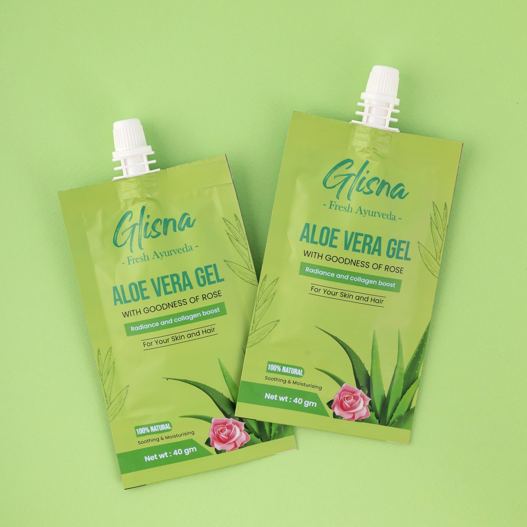 Collagen Boosting Aloe Vera Gel - Glisna