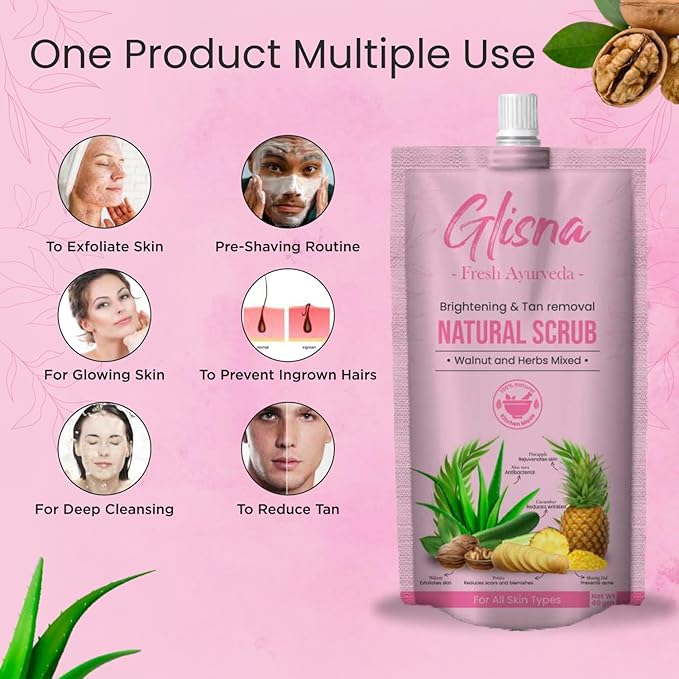 Tan Removal Scrub - Glisna